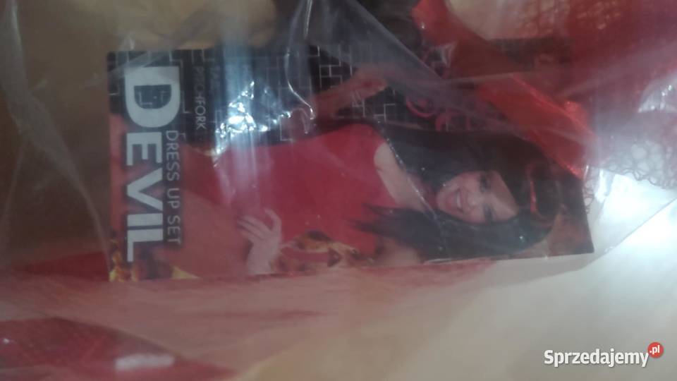 Strój diablicy na halloween Książ Wielkopolski sprzedam