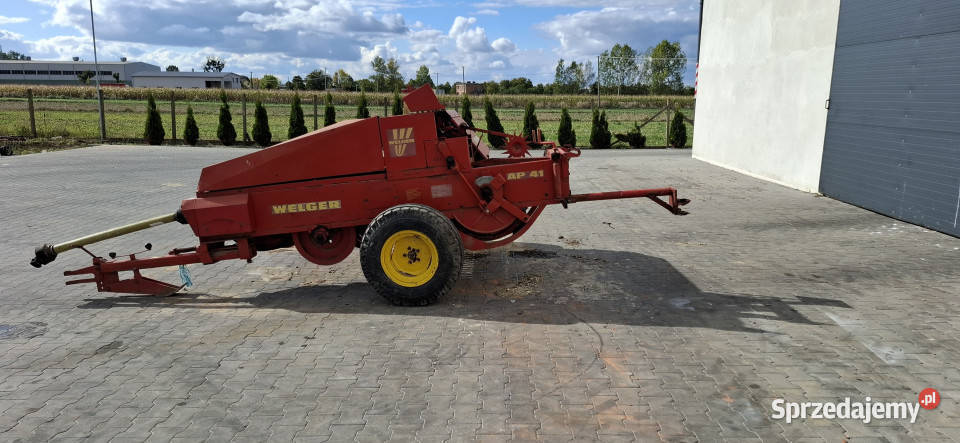 Prasa kostkująca WELGER AP 41 nieuszkodzony Oraczew sprzedam