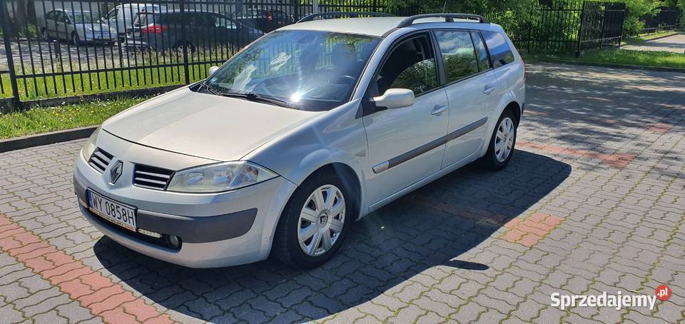 Renault Megane II kombi 1,9 DCI Nowe opony Klima Warszawa