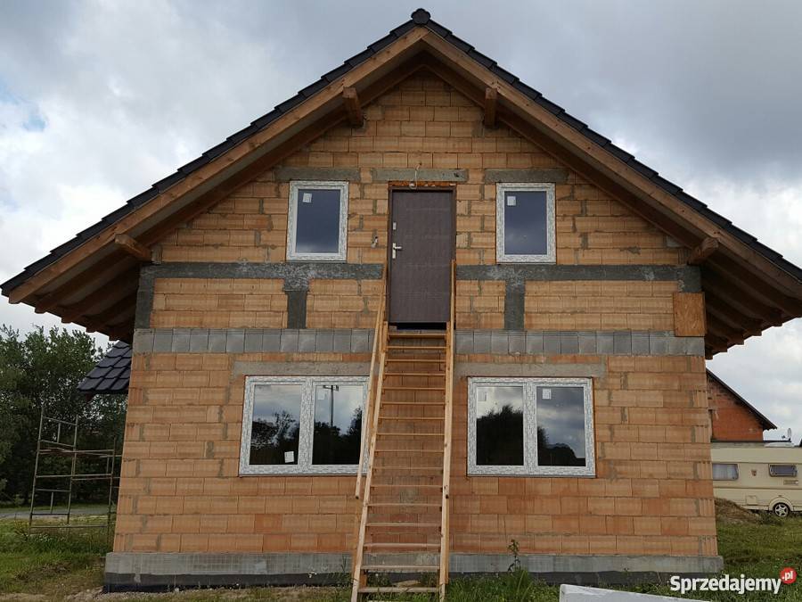 Dom w stanie surowym wolnostojący Komorniki