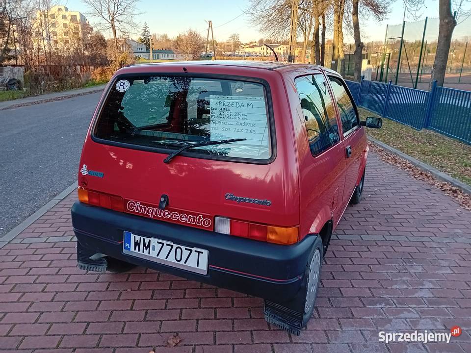 FSM 170 900 cinquecentoaudi b4 KLIMATYZACJA 65KM mazowieckie Mińsk Mazowiecki sprzedam