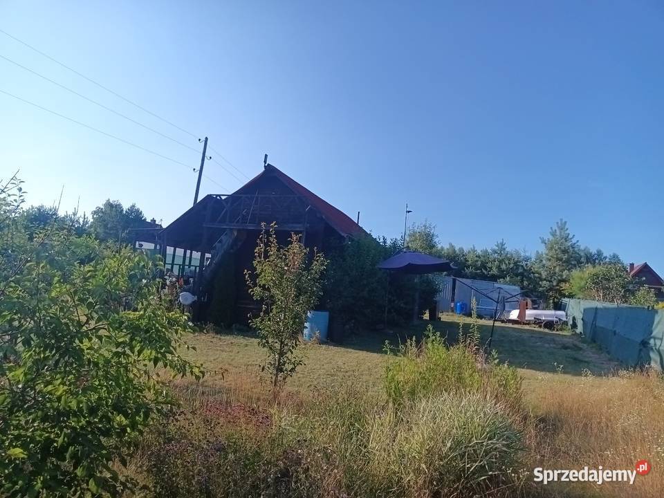 Sprzedam działkę rekreacyjną Lipy