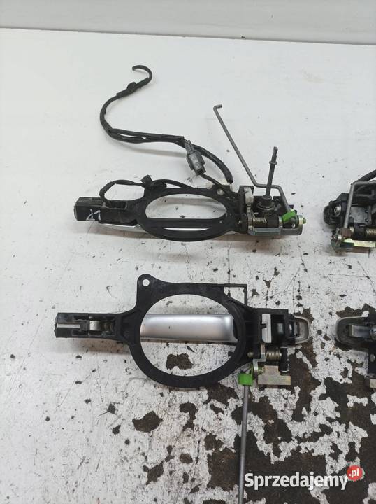 KLAMKA ZEWNĘTRZNA LEWA PRAWA PRZÓD TYŁ KOMPLET sprzedam
