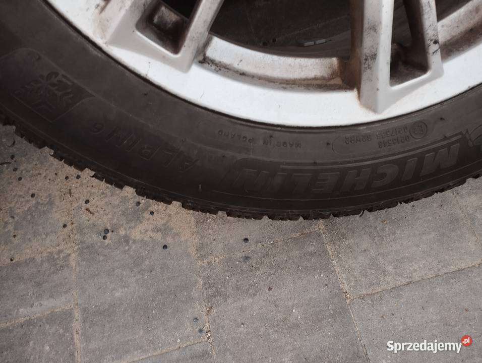 Sprzedam komplet kół zimowych Michelin alpin 6 Lublin