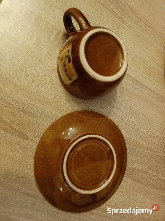 Porcelanowe filiżanki z czasów PRL Warszawa