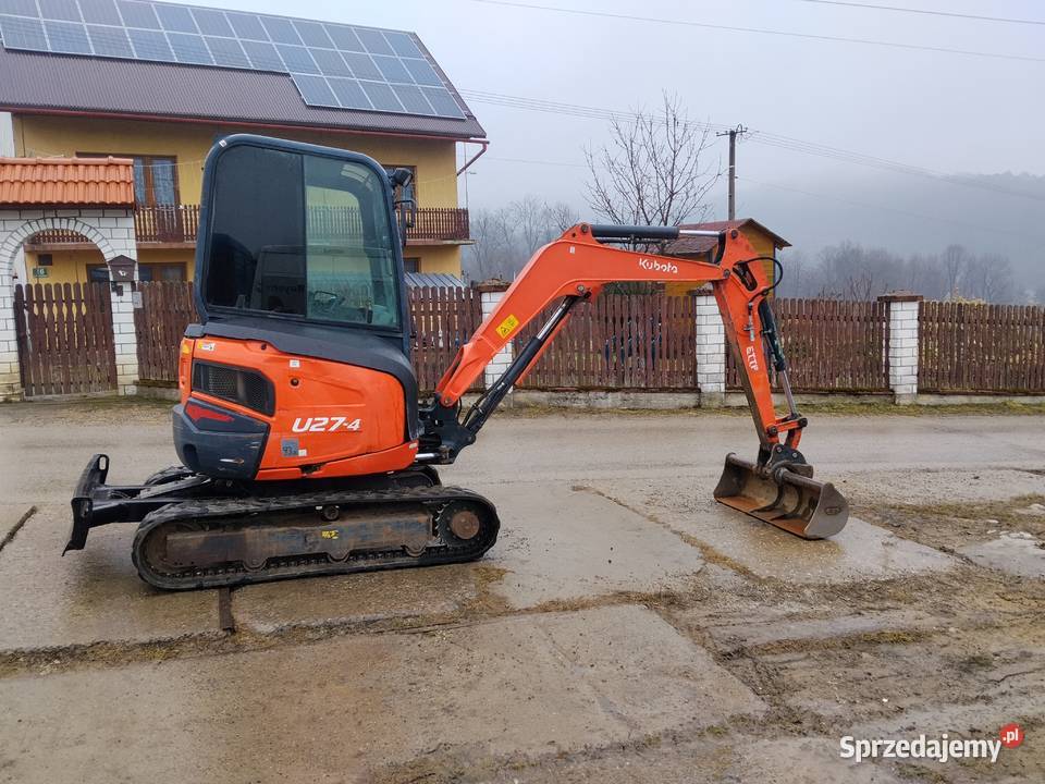 Kubota minikoparka kx u274 takeuchi yanmar Rok produkcji 2015 Sucha Beskidzka sprzedam