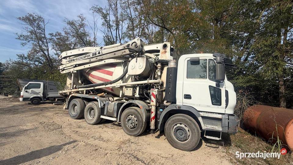 Gruszkopompa IVECO ASTRA zab CIFA 28mb nie Katowice