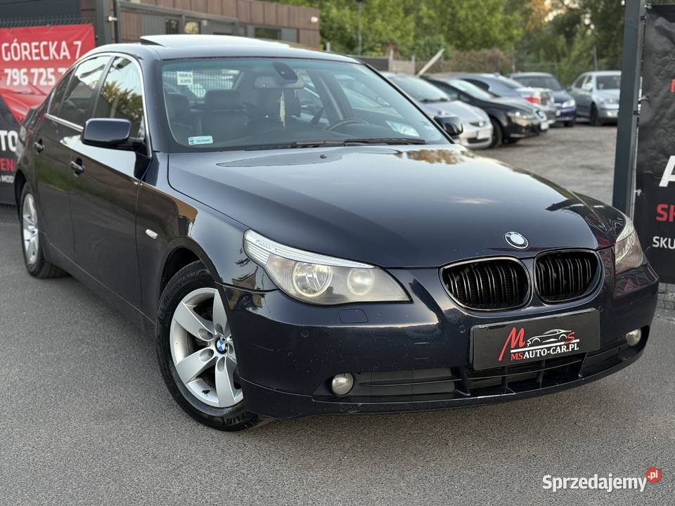 BMW E60 Automat Czujniki Parkowania Szyberdach poduszka powietrzna wielkopolskie Poznań