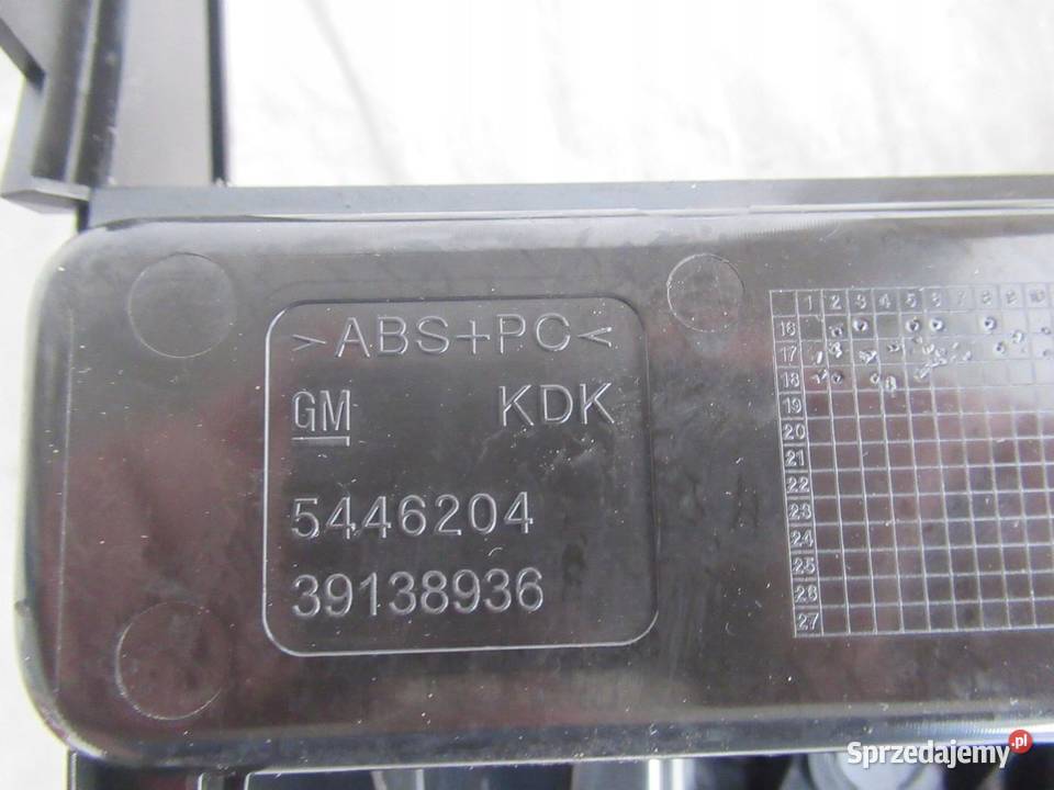 OPEL INSIGNIA B SCHOWEK POPIELNICZKA 5446204