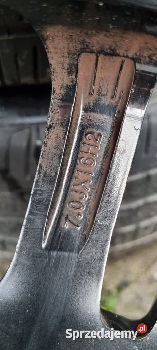 Alufelgi Mitsubishi 5x1143 R16 7J ET40 Komplet aluminiowe Błażowa