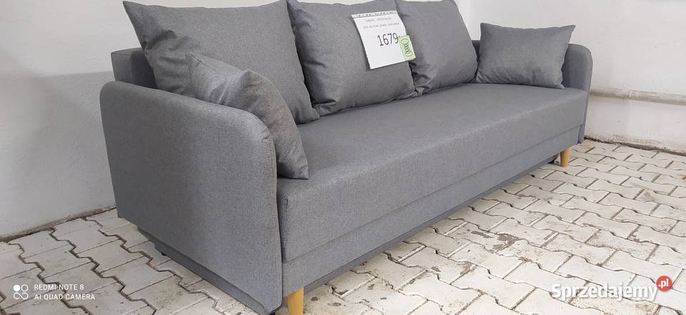 KANAPA NA SPRĘŻYNACH Z FUNKCJĄ SPANIA 200cm Toruń