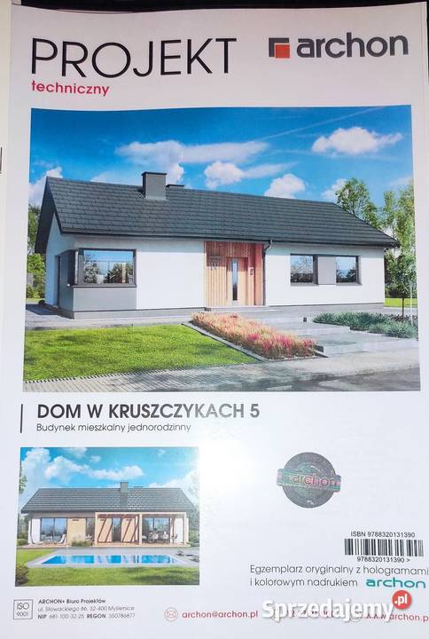 ARCHON Niewykorzystany projekt domu Dom w Mszczonów sprzedam