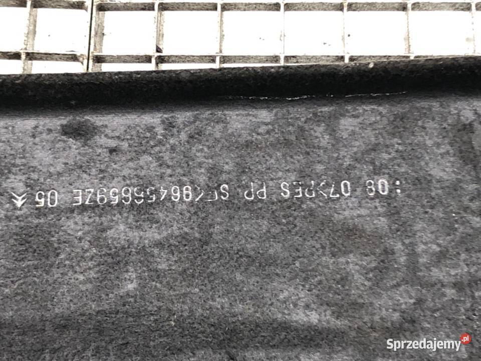 PÓŁKA TYŁ CITROEN C2 9643680677 Hatchback 0317 osobowe Półki tylne