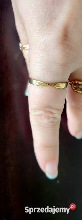 Nowa obrączka pierscionek stal chirurgiczna pomorskie Gdańsk