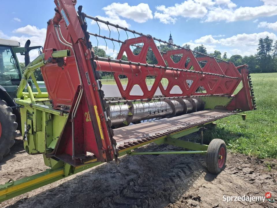 Heder Claas 51m z przysrawką do rzepaku