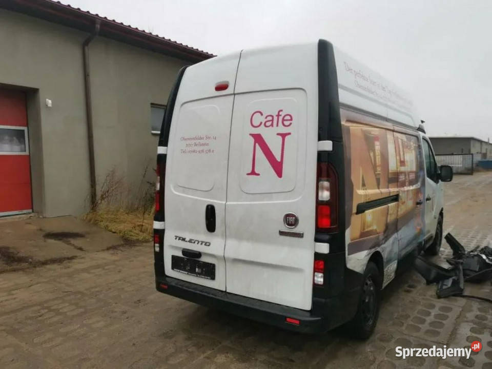 Fiat Talento 16JTD 125 L2H2 PK6 Długi Wysoki centralny zamek Turek