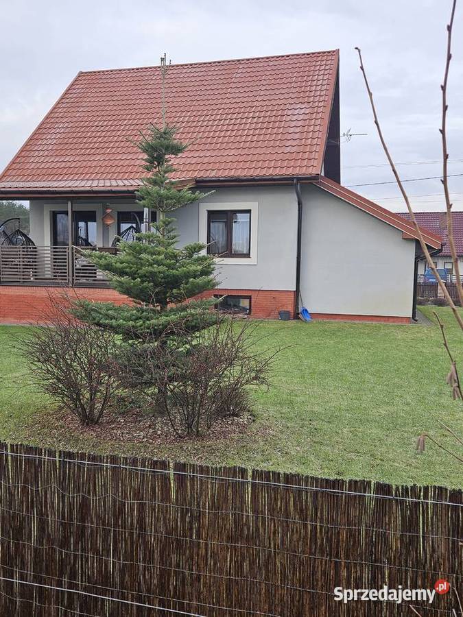 dom na mazurach z pięknym ogrodem i garażem ogródek warmińsko-mazurskie Prusowy Borek