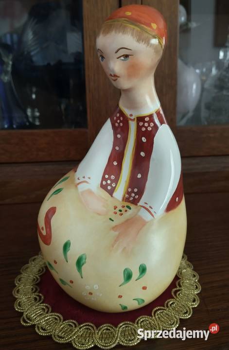 Węgierska figurka ceramiczna Rękodzieło wielkopolskie sprzedam
