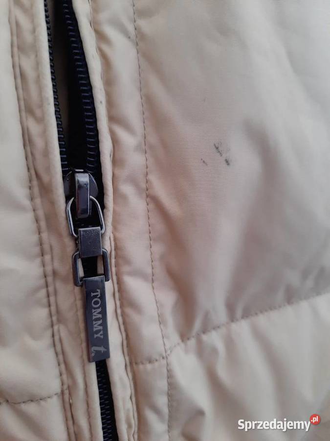 Kamizelka pikowana Tommy t XL beżowa ecru Gorzów Śląski