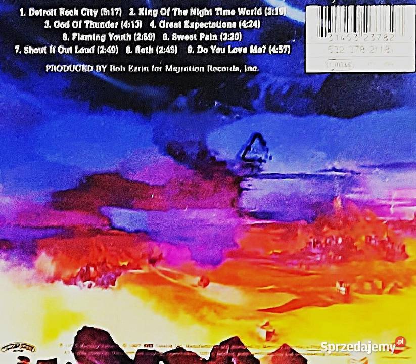 Kultowy Album CD Zespołu KISS Album Destroyer