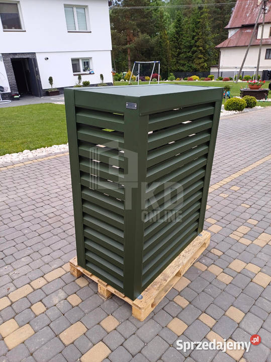 Osłona pompy ciepła 90x40x150 zielona TKD189 Kostrzyn nad Odrą
