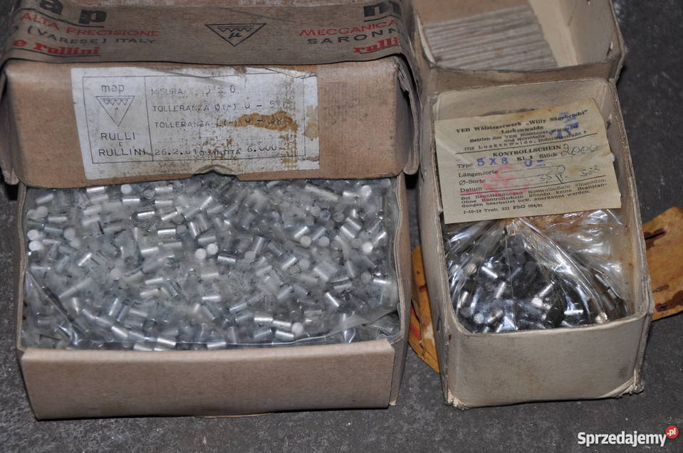 Igiełki łożyskowe do łożysk igiełkowych Katowice