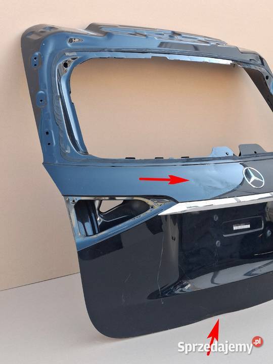 MERCEDES GLE W167 KLAPA BAGAŻNIKA TYŁ TYLNA Bieleń