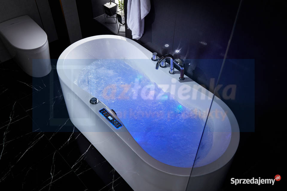 Wanna z hydromasażem LS4480 170cmx80cmx58 Grabówka