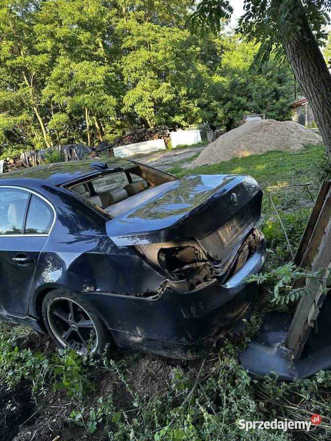 BMW E60 30 wypadkowa 231KM Lubień Kujawski