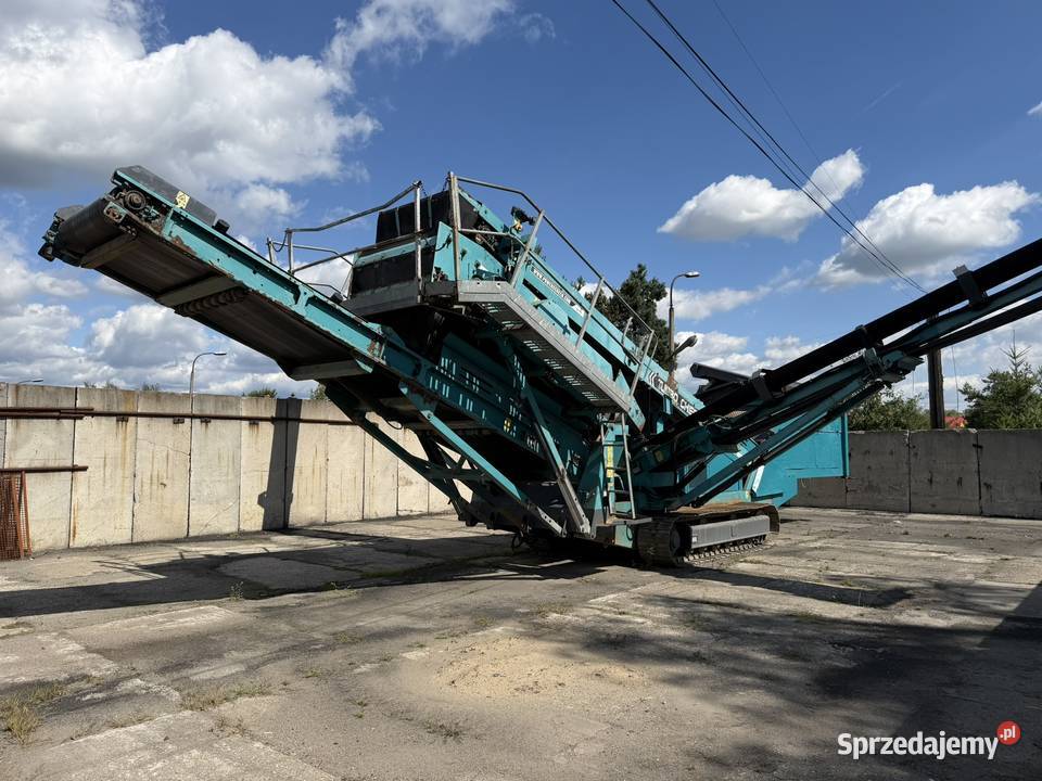 Przesiewacz wibracyjny Powerscreen Chieftain Motoryzacja Zator