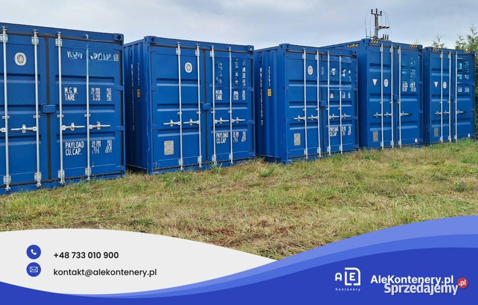 KONTENER MORSKI 20DV NOWY dostępny ręki 6metrowy pomorskie Nowa Karczma