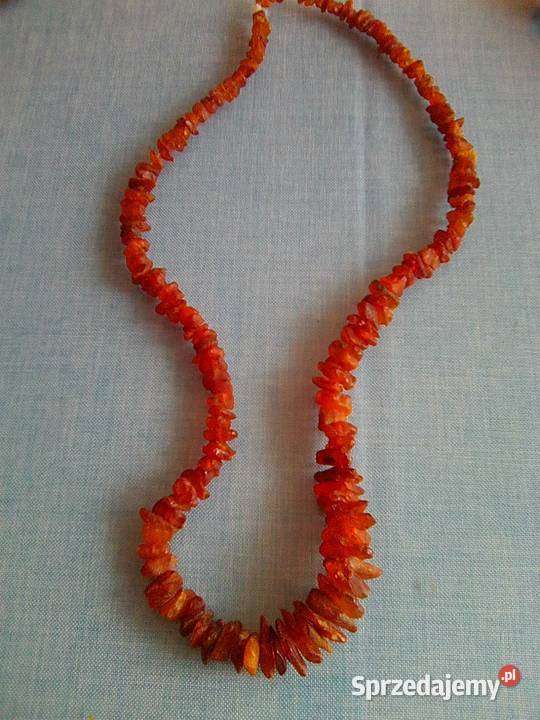 Bursztynowy Naszyjnik Bryłki