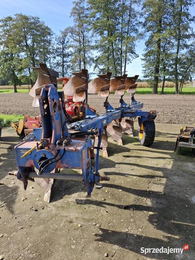 Overum DX pług obrotowy 5 skibowy Gregoire nieuszkodzony Iwanowice