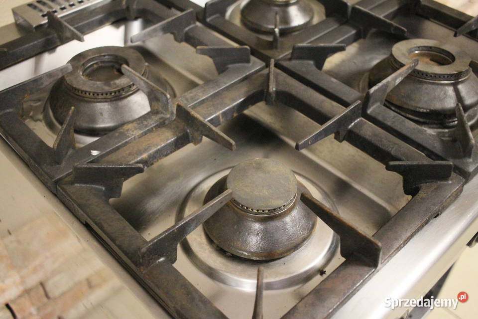 Kuchnia gazowa 4 palniki z półką 19 kW sprzedam