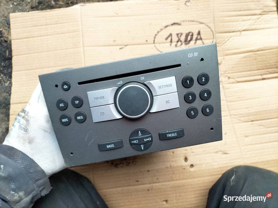 OPEL VECTRA CORSA C MERIVA 13190853 RADIO Kamień-Kolonia
