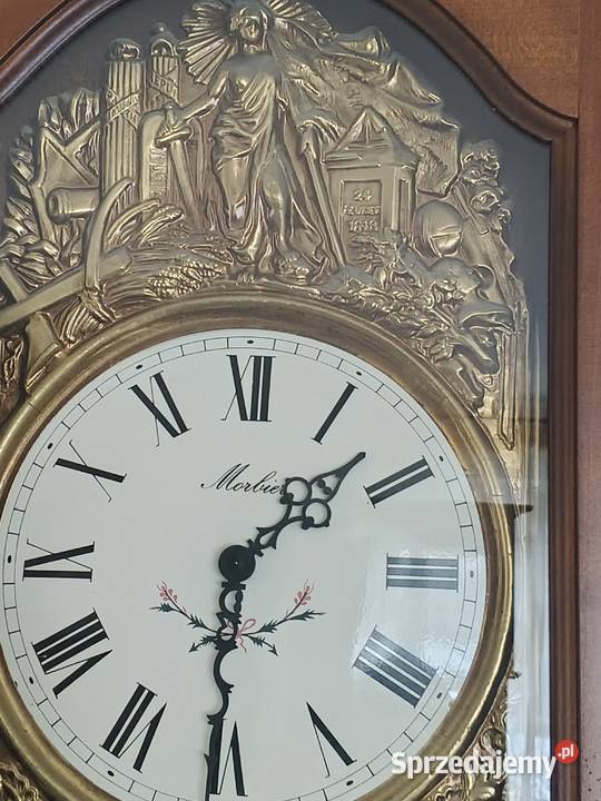 zegar podlogowy z francji Fałków