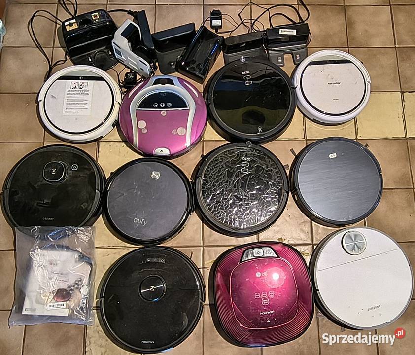 11 Robotów sprzątających różne marki podkarpackie Tyczyn