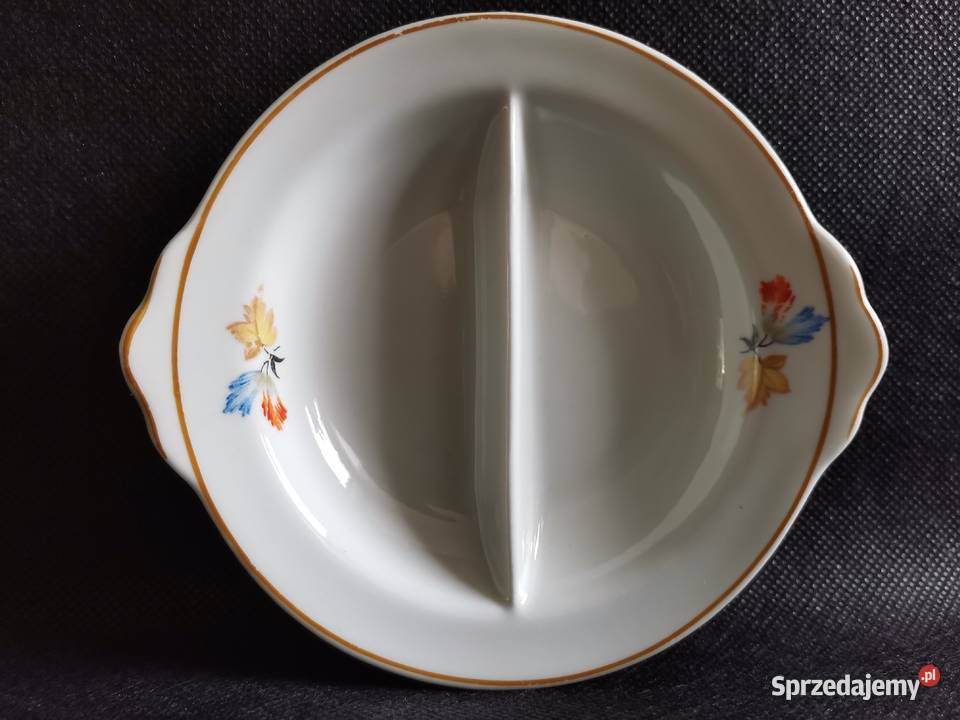Stary przedwojenny dwojak przyprawnik porcelana śląskie Katowice