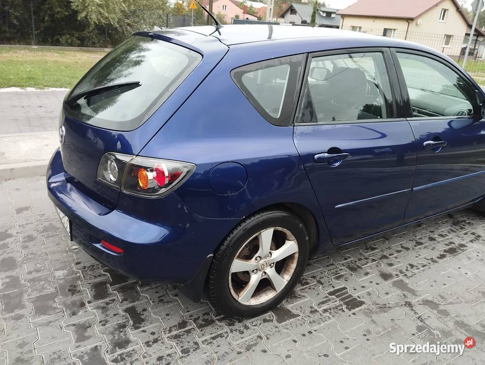 MAZDA 3 BK 2005 welurowa tapicerka Grodzisk Mazowiecki