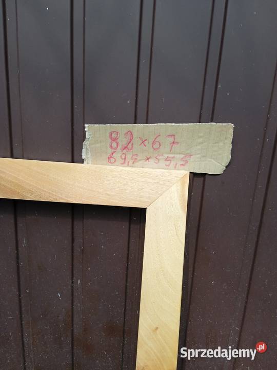 Rama do lustra grafiki orzechowa Żabno sprzedam