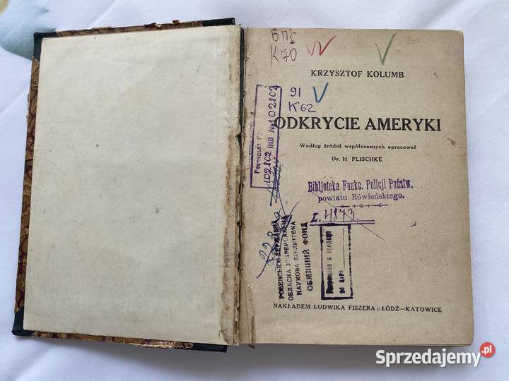 Krzysztof KolumbOdkrycie Ameryki lubelskie Lublin sprzedam