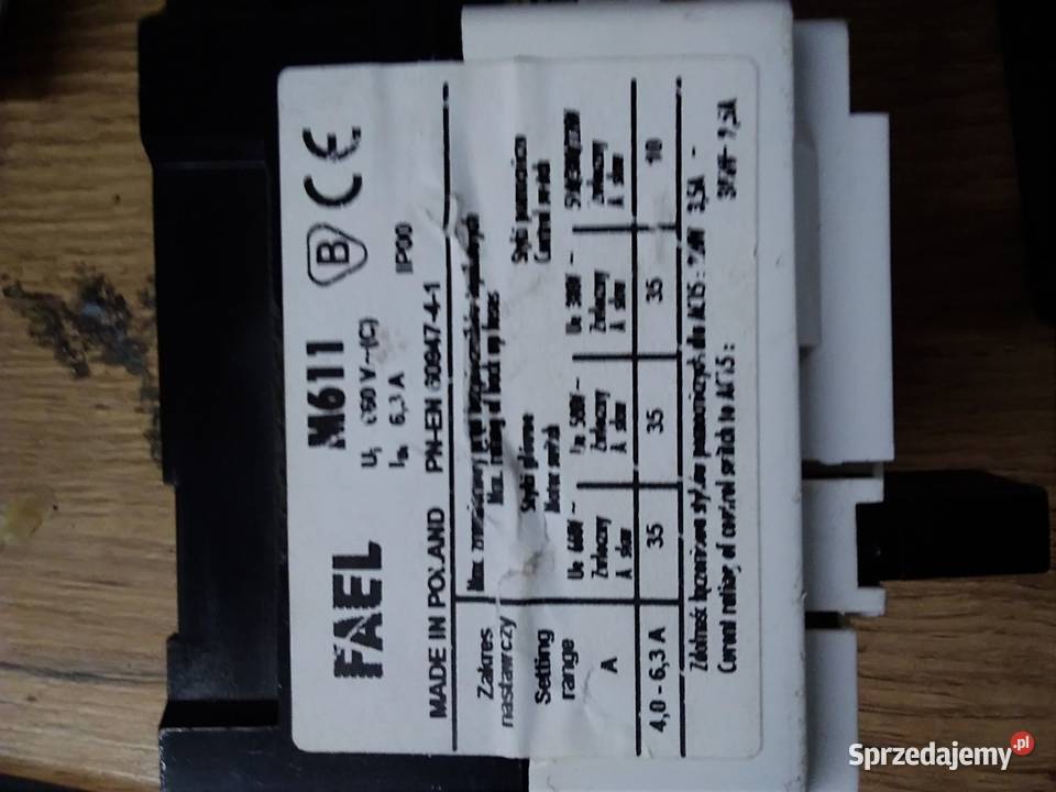 Wyłącznik silnika FAEL M611 Elester SLA32 sprzedam