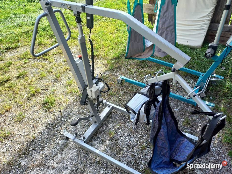 Podnośnik rehabilitacyjny aksfoldy elektryczny Sprzęt rehabilitacyjny i ortopedyczny lubuskie Krosno Odrzańskie sprzedam