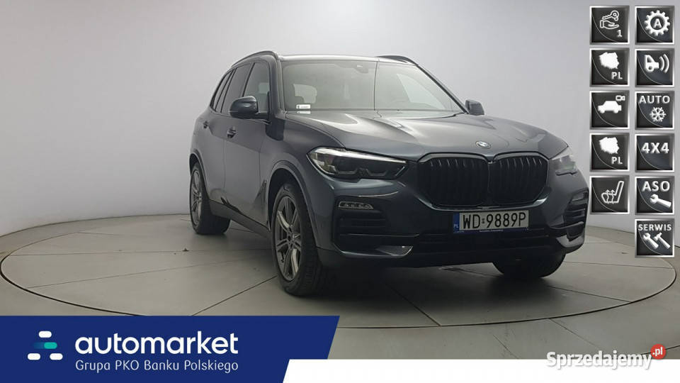 BMW X5 xDrive45e Z Polskiego Salonu Faktura VAT automatyczna mazowieckie Warszawa sprzedam