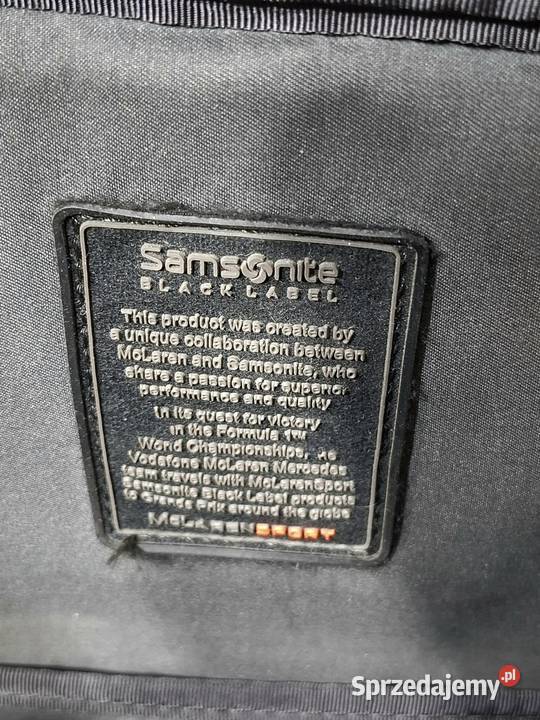 Samsonite McLaren Sport Briefcase torba laptopa Kraków sprzedam