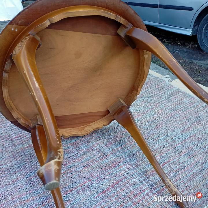 Ława Stylowa Stolik Okradły Meble Stylowe Ludwik Stoły Zabrze