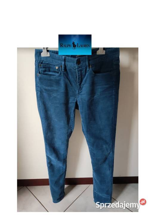 spodnie sztruksy Polo Ralph Lauren modne Długie sprzedam