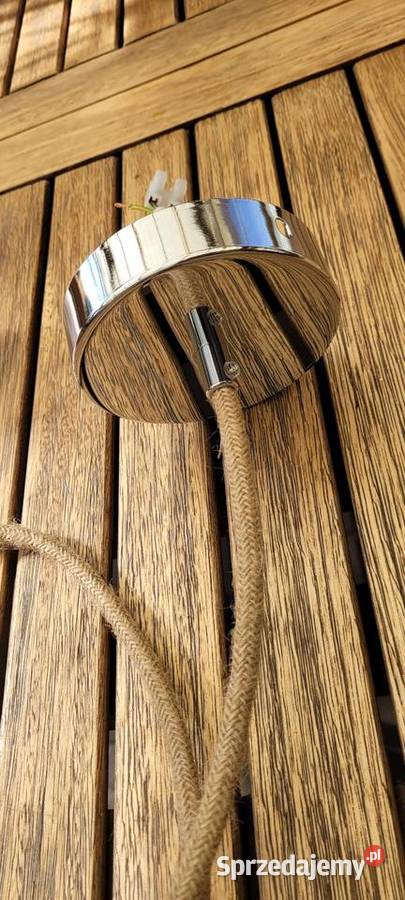 Lampa wisząca LOFT Industrialna Unikat z miedzi Wierzbica