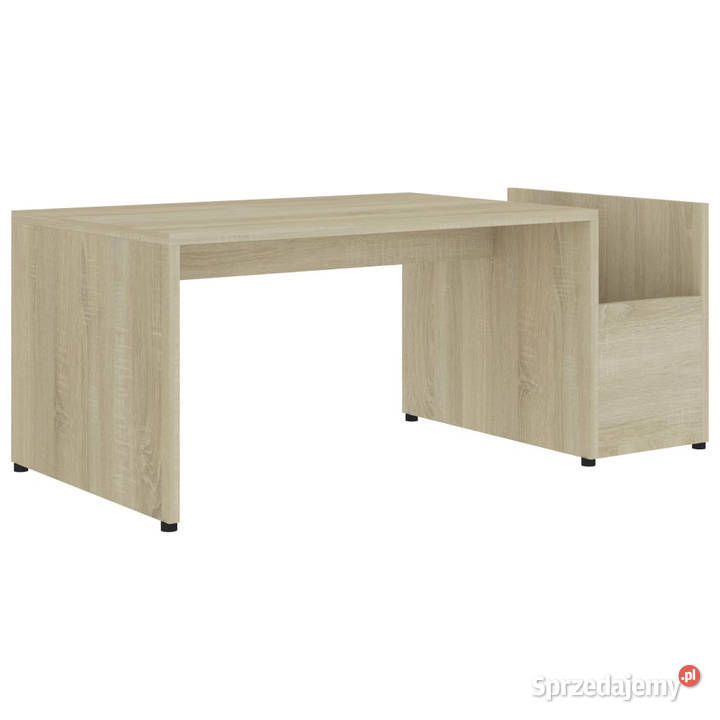 Stolik kawowy dąb sonoma 90x45x35 materiał Warszawa