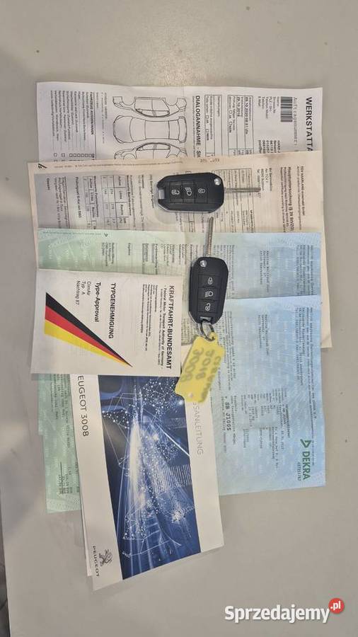 3008 12 131 OPŁACONY BEZWYPADKOWY Rzeszów